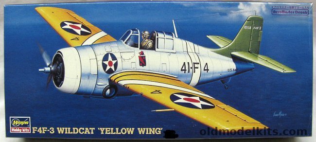 Hasegawa 1/72 Wildcat F4F-3 - (F4F3), AP26 plastic model kit